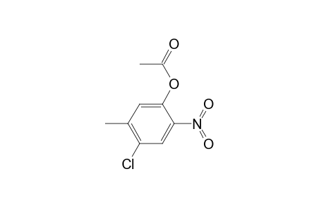 (4-chloranyl-5-methyl-2-nitro-phenyl) ethanoate