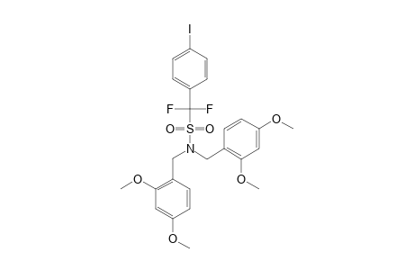 N,N-BIS-(2,4-DIMETHOXYBENZYL)-1,1-DIFLUORO-1-(4-IODOPHENYL)-METHANESULFONAMIDE