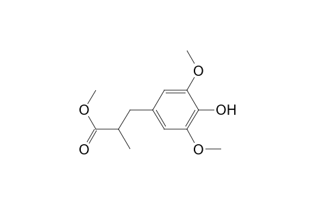 Methyl (E)-3-(4-Hydroxy-3,5-dimethoxyphenyl)-2-methylpropanoate
