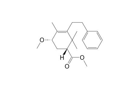 (1R,13S)-13-Methoxy-20-nor-(2,3)-seco-C-aromatictax-11-en-2-olic acid methyl ester