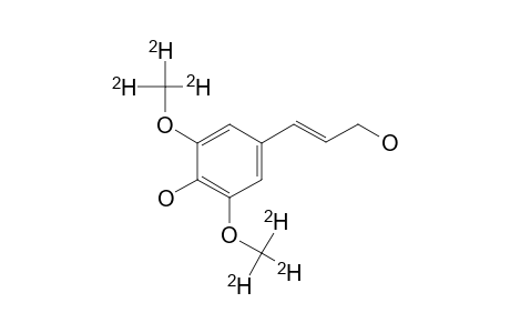 4-HYDROXY-3,5-BIS-([(12)-C,(2)-H3]-METHOXY)-CINNAMYLALCOHOL;SINAPYL_ALCOHOL