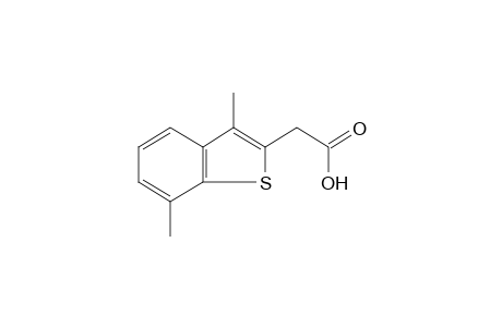 3,7-DIMETHYLBENZO[b]THIOPHENE-2-ACETIC ACID