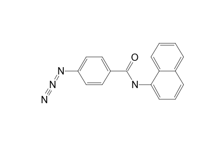 4-Azidobenzamide, N-(1-naphthyl)-