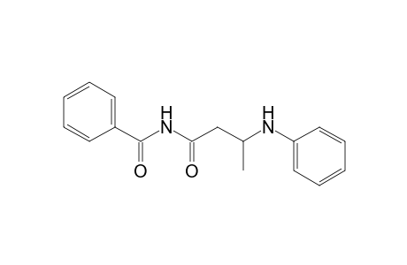 N-(3-Phenylamino-butyryl)-benzamide