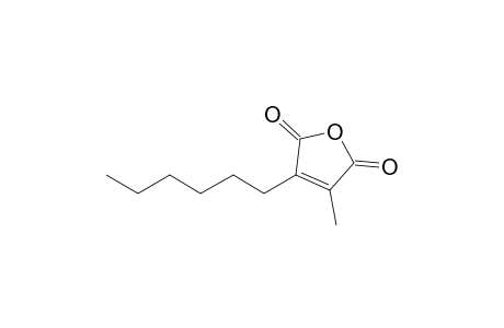 3-Hexyl-4-methyl-2,5-furandione
