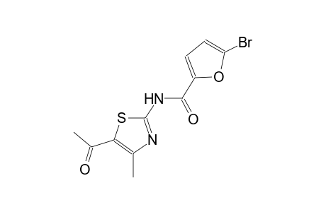 N-(5-acetyl-4-methyl-1,3-thiazol-2-yl)-5-bromo-2-furamide