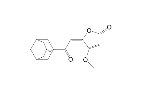 (Z)-5-[(1-Adamantyl)carbonylmethylene]-4-methoxy-2(5H)-furanone