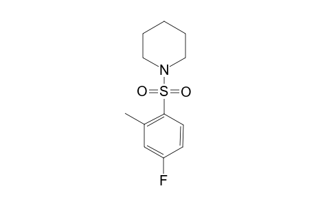 Piperidine, 1-[(4-fluoro-2-methylphenyl)sulfonyl]-