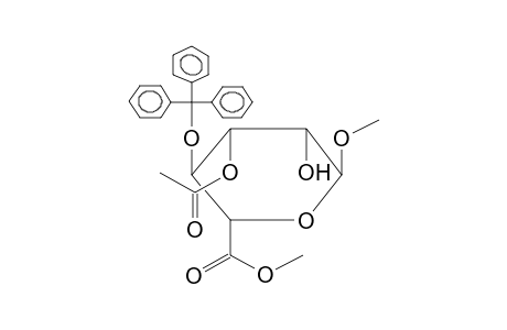 METHYL (METHYL-3-O-ACETYL-4-O-TRITYL-ALPHA-D-MANNOPYRANOSIDE)URONATE