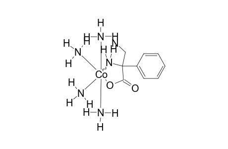 (2-AMINO-3-AMMONIO-2-PHENYLPROPANOATO-N2,O)-TETRAAMINECOBALT(III)
