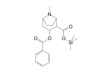 Cocaine-M (benzoylecgonine) TMS