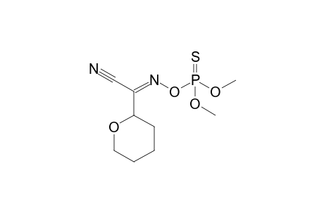 2,4-Dioxa-5-aza-3-phosphahept-5-ene-7-nitrile, 3-methoxy-6-(tetrahydro-2H-pyran-2-yl)-, 3-sulfide