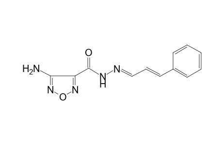 4-Amino-N'-[(E,2E)-3-phenyl-2-propenylidene]-1,2,5-oxadiazole-3-carbohydrazide