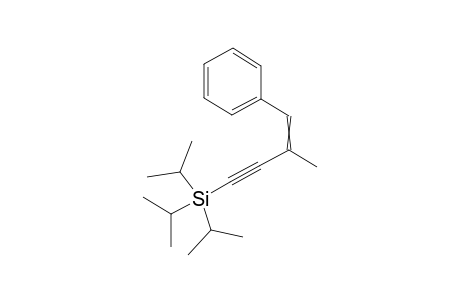 Triisopropyl(3-methyl-4-phenylbut-3-en-1-yn-1-yl)silane