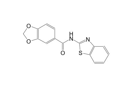 N-(1,3-benzothiazol-2-yl)-1,3-benzodioxole-5-carboxamide