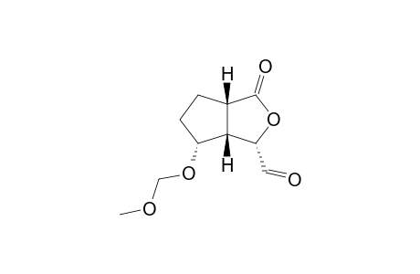 (1S,3aS,6R,6aS)-3-keto-6-(methoxymethoxy)-1,3a,4,5,6,6a-hexahydrocyclopenta[c]furan-1-carbaldehyde
