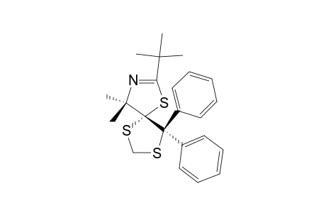 7-(TERT.-BUTYL)-9,9-DIMETHYL-4,4-DIPHENYL-1,3,6-TRITHIA-8-AZASPIRO-[4.4]-NON-7-ENE