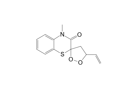 4-Methyl-5'-vinyl-2H-1,4-benzothiazin-3(4H)-one-2-spiro-3'-1',2'-dioxolane