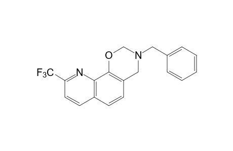 3-benzyl-3,4-dihydro-9-(trifluoromethyl)-2H-pyrido[3,2-h]-1,3-benzoxazine