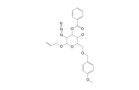 ALLYL-2-AZIDO-3-O-BENZOYL-2-DEOXY-6-O-(4-METHOXYBENZYL)-BETA-D-GALACTOPYRANOSIDE