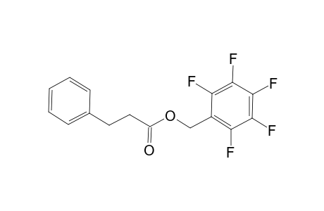 2,3,4,5,6-Pentafluorobenzyl 3-phenylpropanoate
