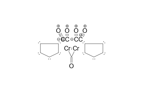 Bis-cyclopentadienyl-dichromium, pentacarbonyl