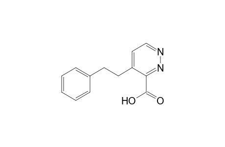 4-(2-Phenylethyl)-3-pyridazinecarboxylic acid