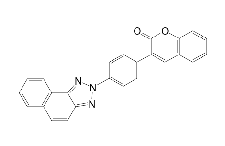 2H-1-benzopyran-2-one, 3-[4-(2H-naphtho[1,2-d]-1,2,3-triazol-2-yl)phenyl]-