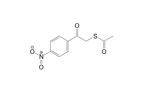 2-Acetylthio-4'-nitroacetophenone