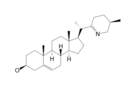 25-ISOVERAZINE=(25R)-22,26-EPIMINOCHOLESTA-5,22(N)-DIEN-3-BETA-OL