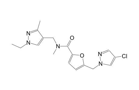 2-furancarboxamide, 5-[(4-chloro-1H-pyrazol-1-yl)methyl]-N-[(1-ethyl-3-methyl-1H-pyrazol-4-yl)methyl]-N-methyl-