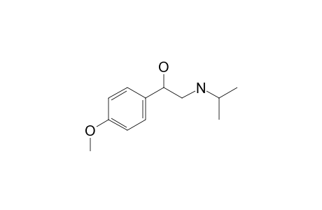 1-(4-Methoxyphenyl)-2-(propan-2-ylamino)ethanol