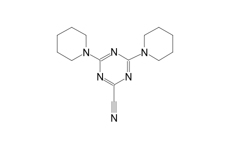 4,6-Di-piperidin-1-yl-[1,3,5]triazine-2-carbonitrile