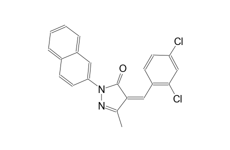 (4Z)-4-(2,4-dichlorobenzylidene)-5-methyl-2-(2-naphthyl)-2,4-dihydro-3H-pyrazol-3-one