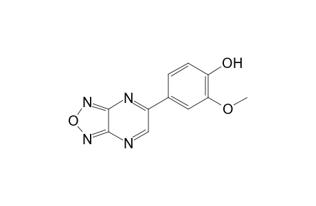 2-Methoxy-4-[1,2,5]oxadiazolo[3,4-b]pyrazin-5-ylphenol