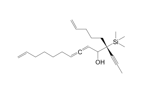(6R, 7R)-6-(1'-Propynyl)-6-(trimethylsilyl)-7-hydroxy-1,8,9,15-hexadecatetraene