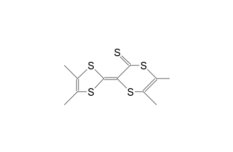 2-(4,5-Dimethyl-1,3-dithiolylidene)-5,6-dimethyl -2,3-dihydro-1,4-dithiine-3-thione