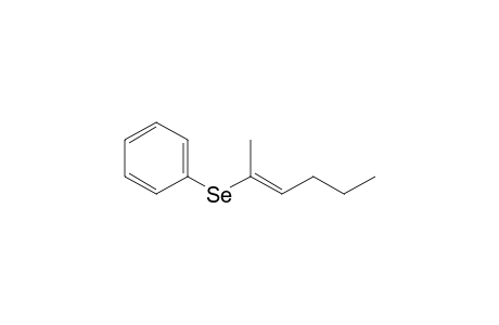(E)-2-Phenylselenohex-2-ene