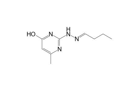 butyraldehyde, (4-hydroxy-6-methyl-2-pyrimidinyl)hydrazone