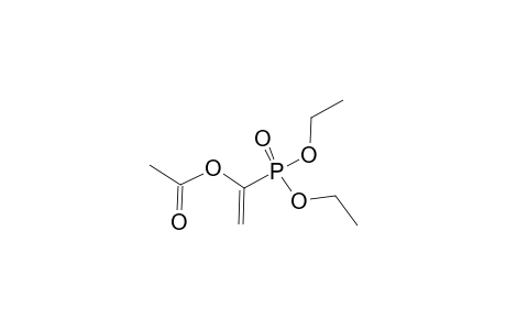 1-Diethoxyphosphorylethenyl acetate