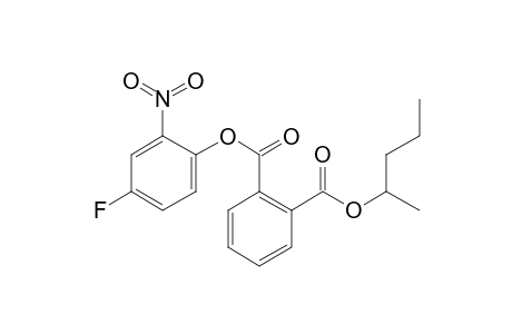 Phthalic acid, 4-fluoro-2-nitrophenyl 2-pentyl ester