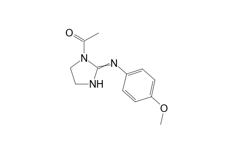 1-(2-(4-methoxyphenylamino)-4,5-dihydro-1H-imidazol-1-yl)ethanone