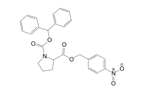 1,2-Pyrrolidinedicarboxylic acid, 1-(diphenylmethyl) 2-[(4-nitrophenyl)methyl] ester
