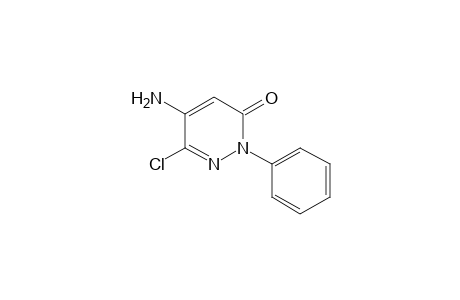 5-AMINO-6-CHLORO-2-PHENYL-3(2H)-PYRIDAZINONE