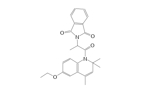 2-[2-(6-ethoxy-2,2,4-trimethyl-1(2H)-quinolinyl)-1-methyl-2-oxoethyl]-1H-isoindole-1,3(2H)-dione