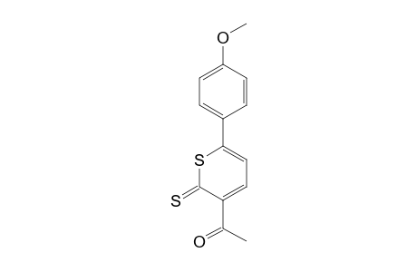 3-ACETO-6-(4-METHOXYPHENYL)-2H-THIOPYRAN-2-THIONE