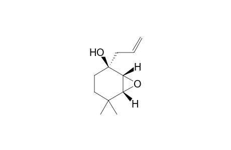 (1R*, 2S*, 6R*)-5,5-dimethyl-2-(prop-2-en-1-yl)-7-oxabicyclo[4.1.0]heptan-2-ol