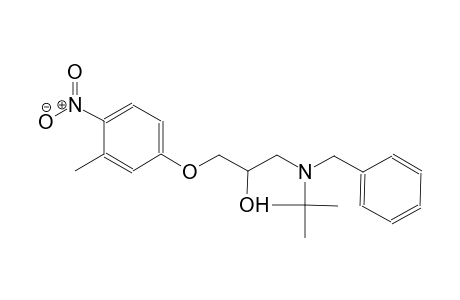 1-[benzyl(tert-butyl)amino]-3-(3-methyl-4-nitrophenoxy)-2-propanol