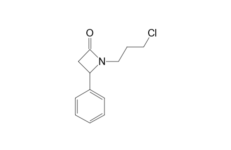 1-(3-CHLOROPROPYL)-4-PHENYLAZETIDIN-2-ONE