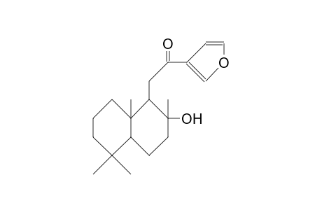 15,16-Epoxy-8-hydroxy-13(16),14-labdadien-12-one